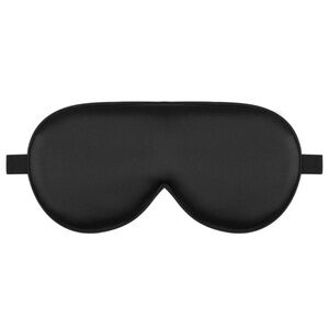 Black Silk Eye Mask